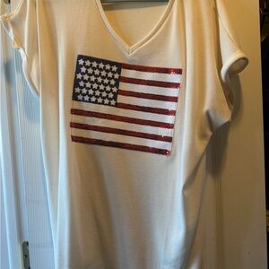 HEIMISH USA Cream Textured Top